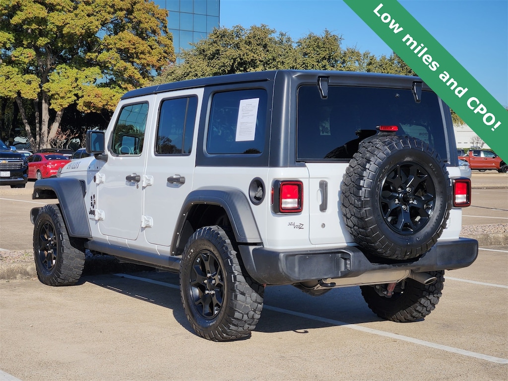 Certified 2021 Jeep Wrangler Unlimited Sport SUV