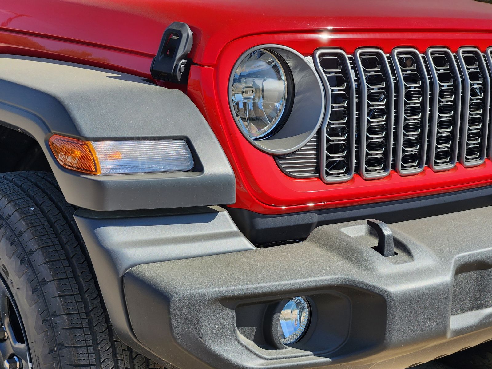 New 2026 Firecracker Red Jeep 4-DOOR SPORT image 9