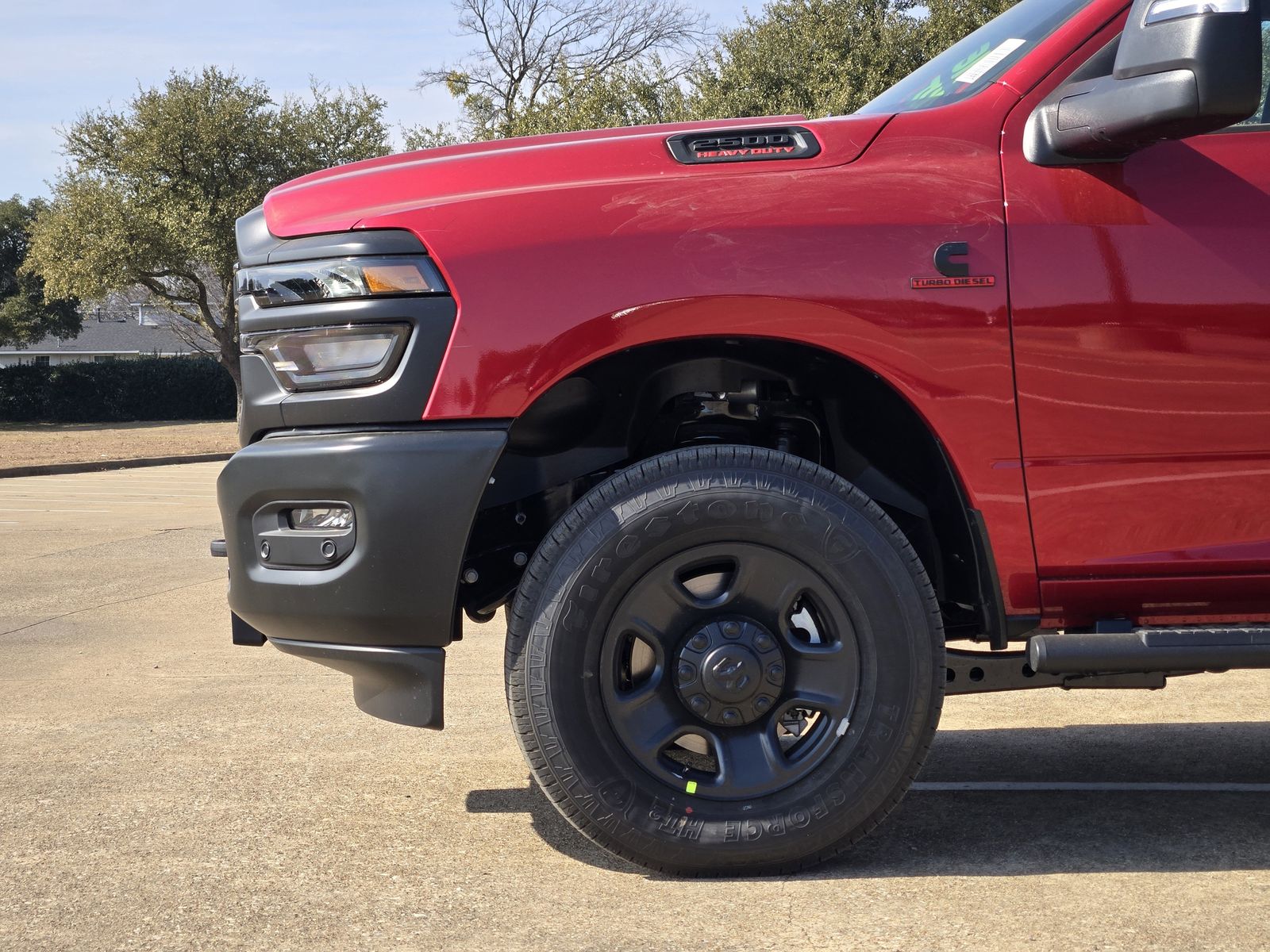 New 2026 Molten Red Pearlcoat Ram TRADESMAN CREW CAB 4X4 6