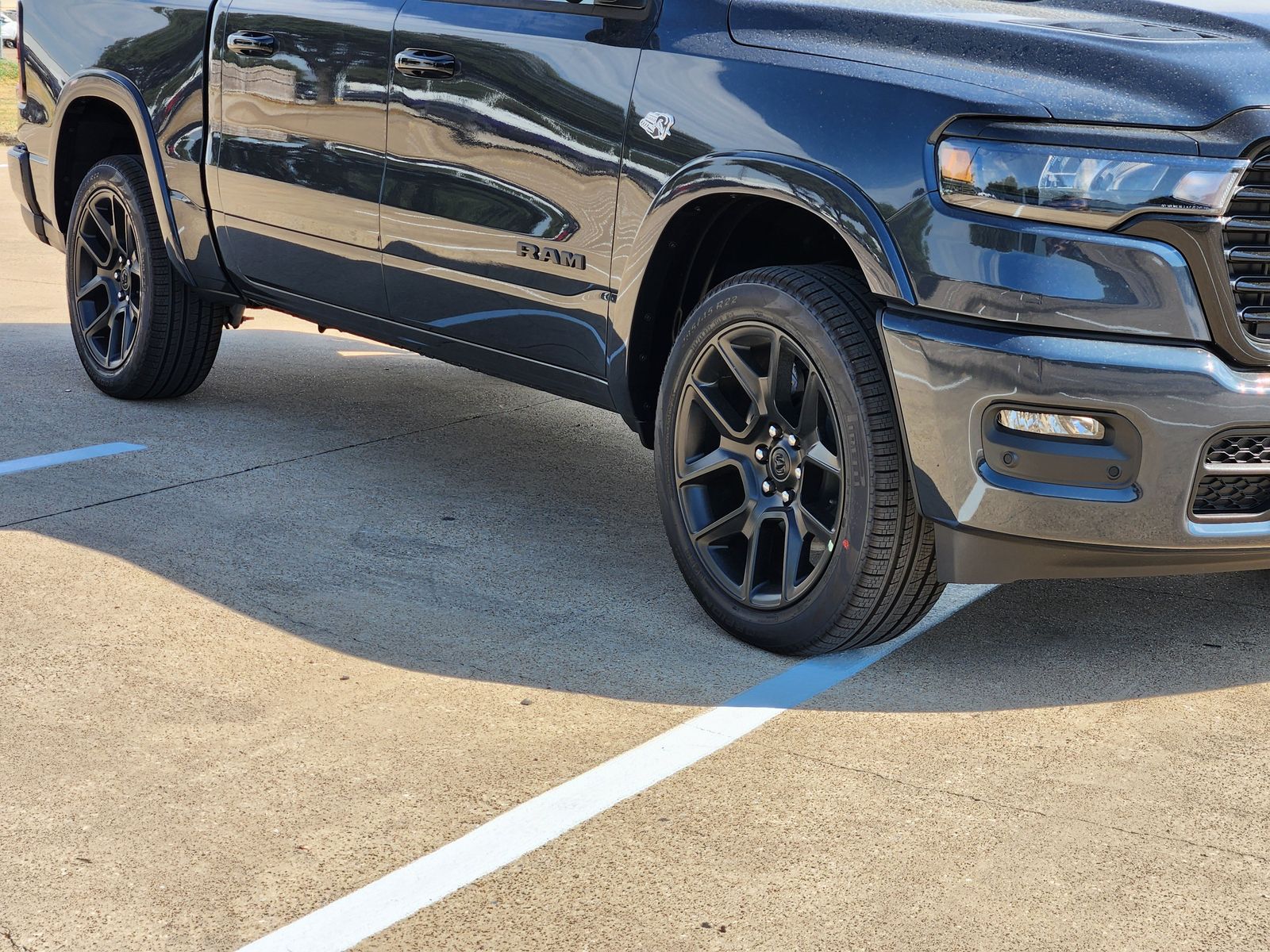 New 2026 Forged Blue Ram LARAMIE CREW CAB 4X4 5
