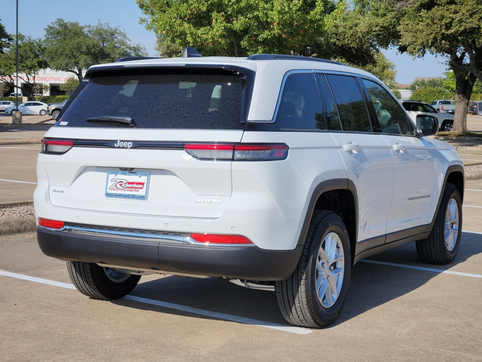 New 2026 Bright White Jeep LAREDO 4X4 image 6