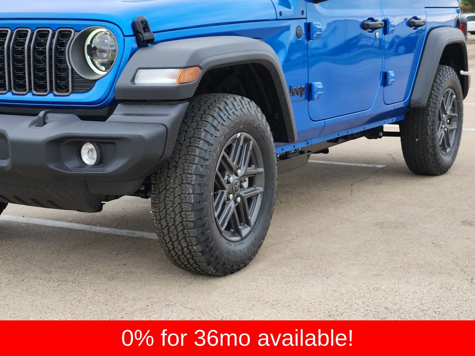 New 2026 Hydro Blue Pearlcoat Jeep 4-DOOR SPORT S image 12