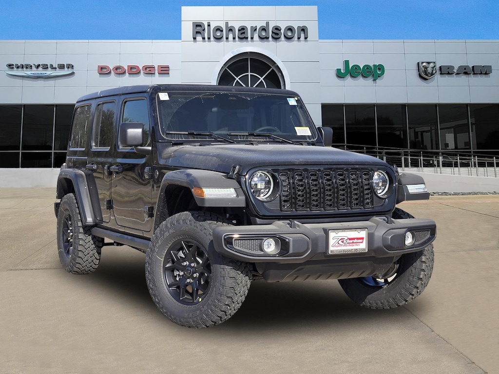 New 2026 Jeep Wrangler 4-DOOR WILLYS Sport Utility