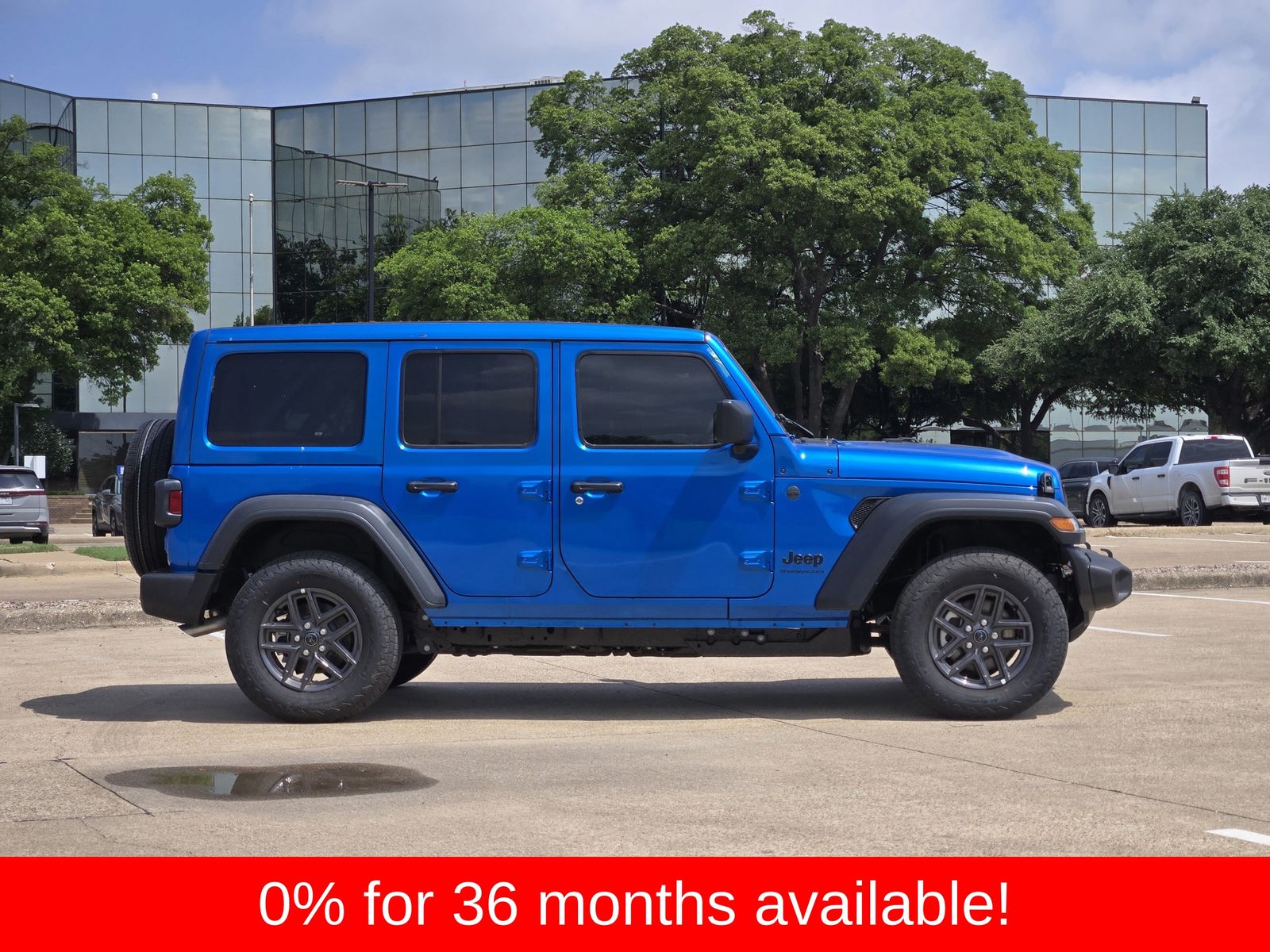 New 2026 Hydro Blue Pearlcoat Jeep 4-DOOR SPORT S image 7