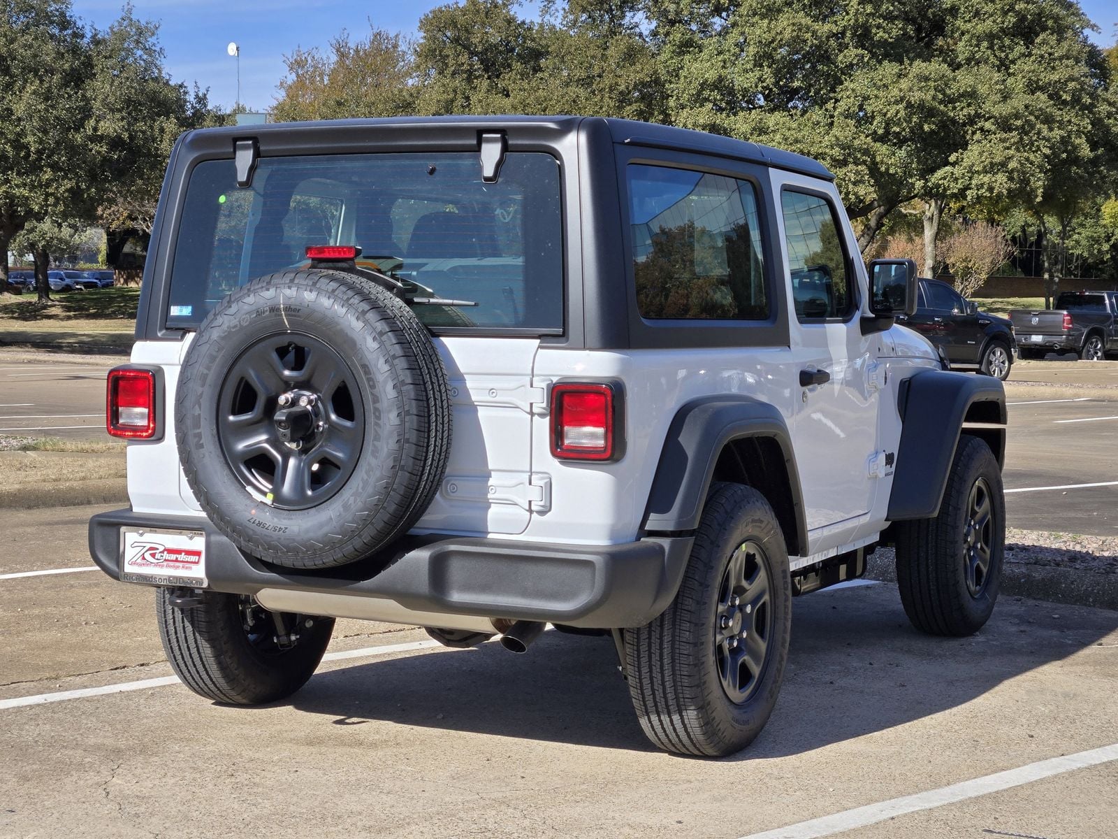 New 2026 Bright White Jeep 2-DOOR SPORT image 4