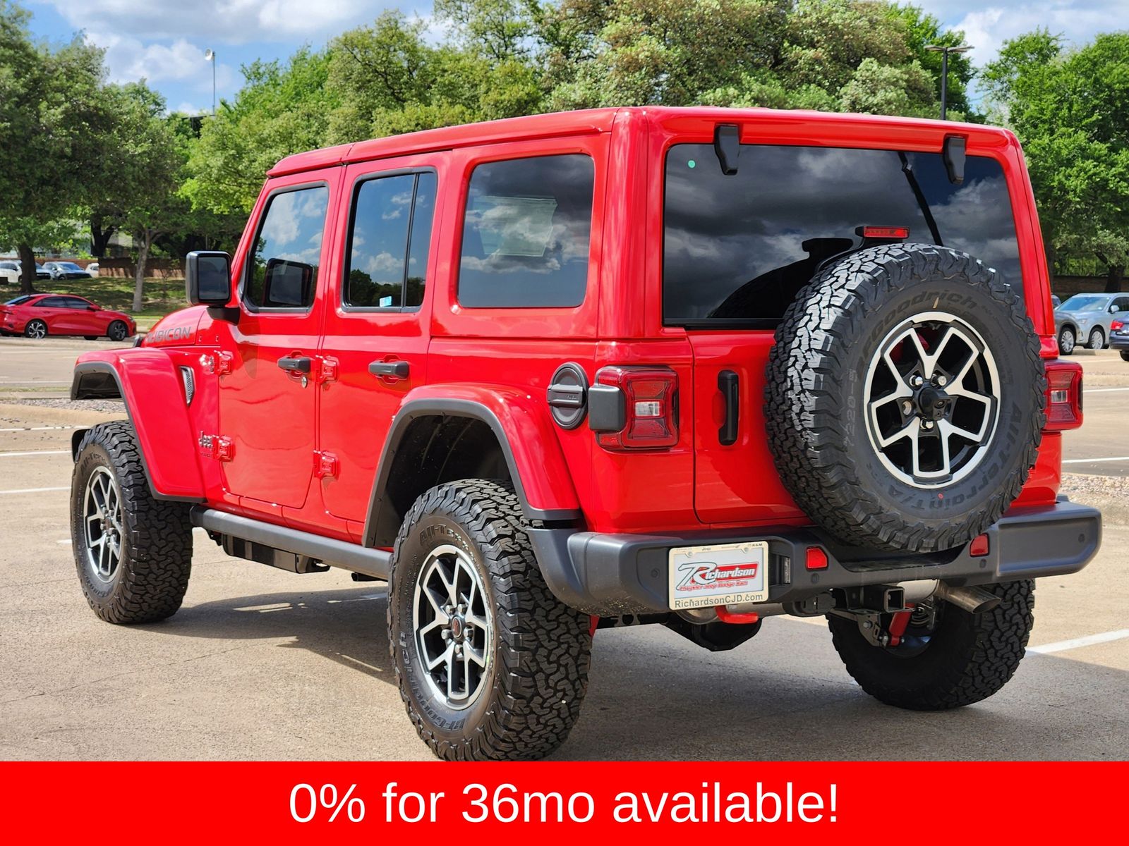 New 2026 Firecracker Red Jeep 4-DOOR RUBICON image 4
