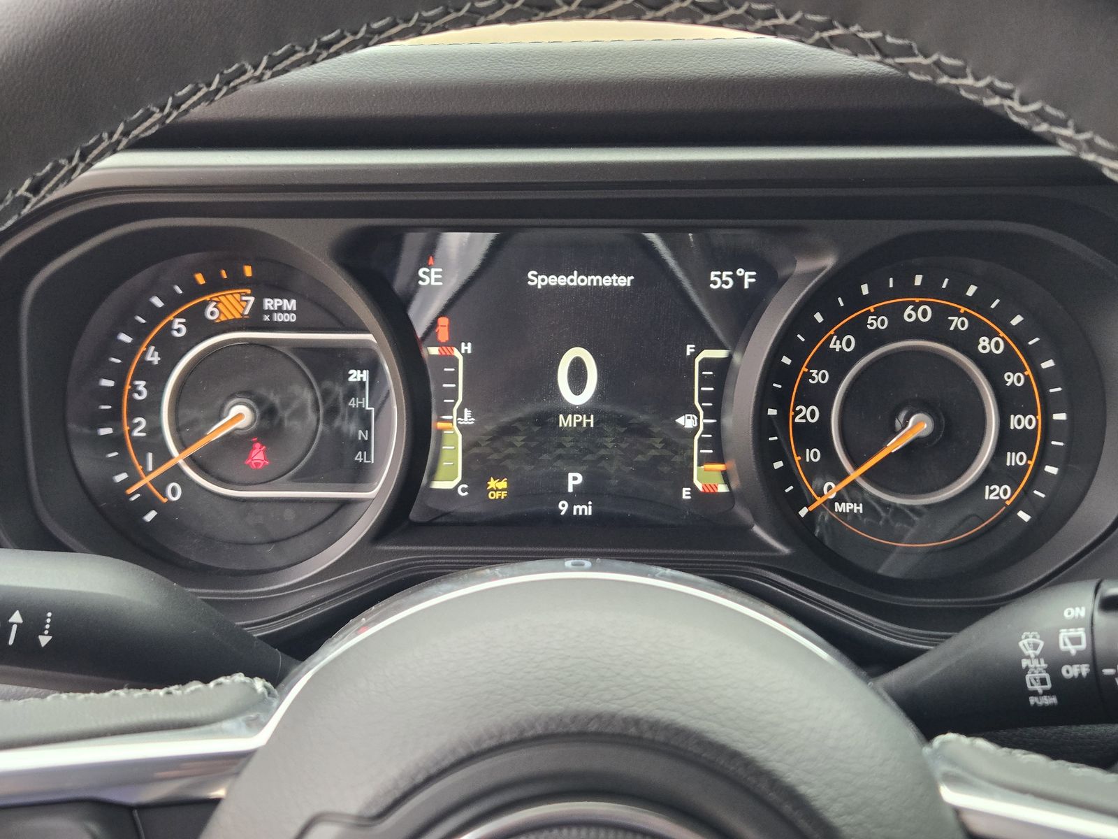 New 2026 Bright White Jeep 4-DOOR SAHARA image 16