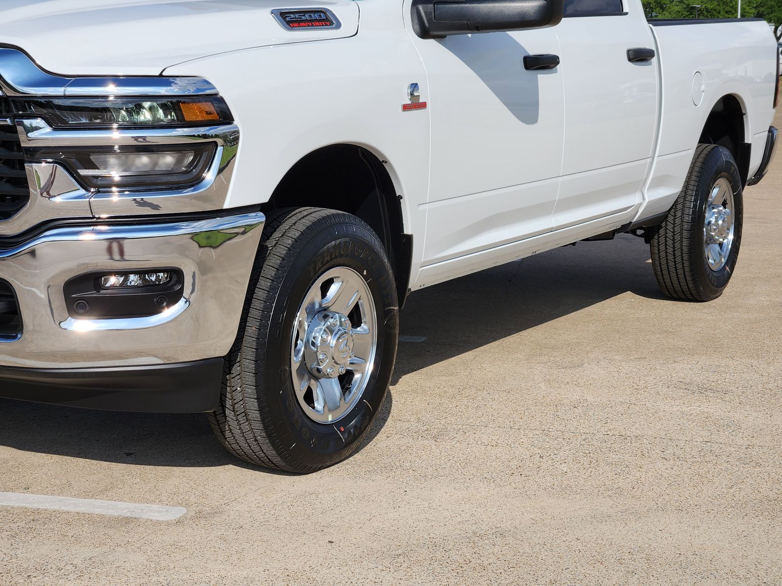 New 2026 Bright White Ram TRADESMAN CREW CAB 4X4 6