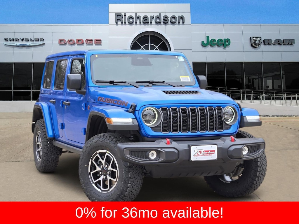 New 2026 Jeep Wrangler 4-DOOR RUBICON Sport Utility