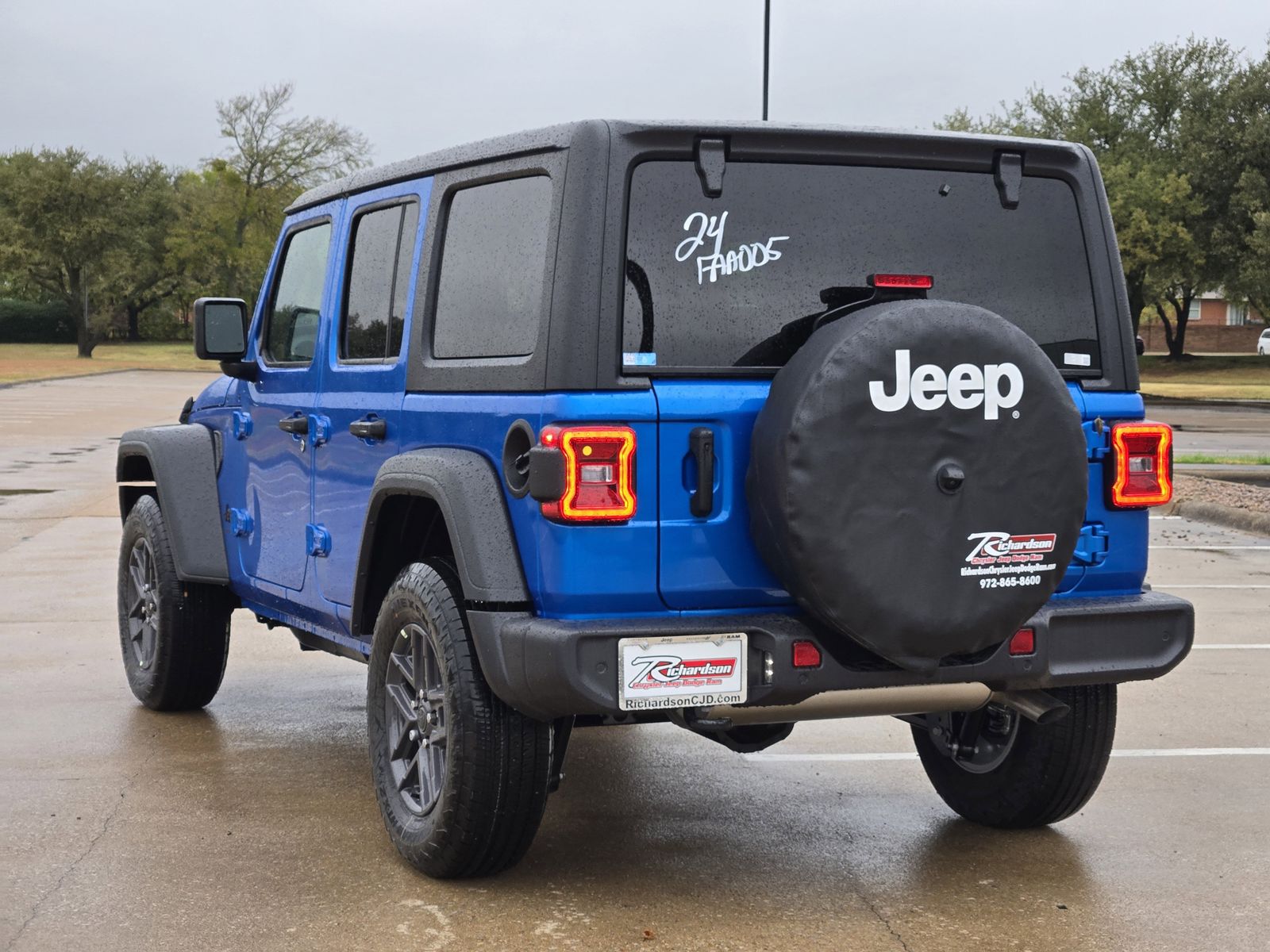 New 2026 Hydro Blue Pearlcoat Jeep 4-DOOR SPORT S image 6