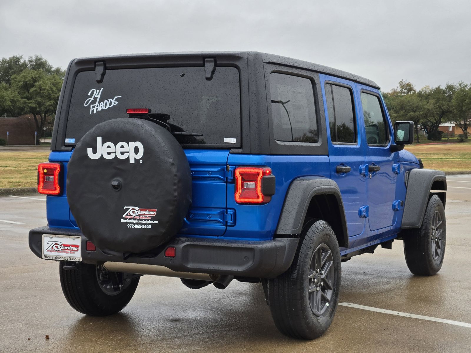 New 2026 Hydro Blue Pearlcoat Jeep 4-DOOR SPORT S image 4