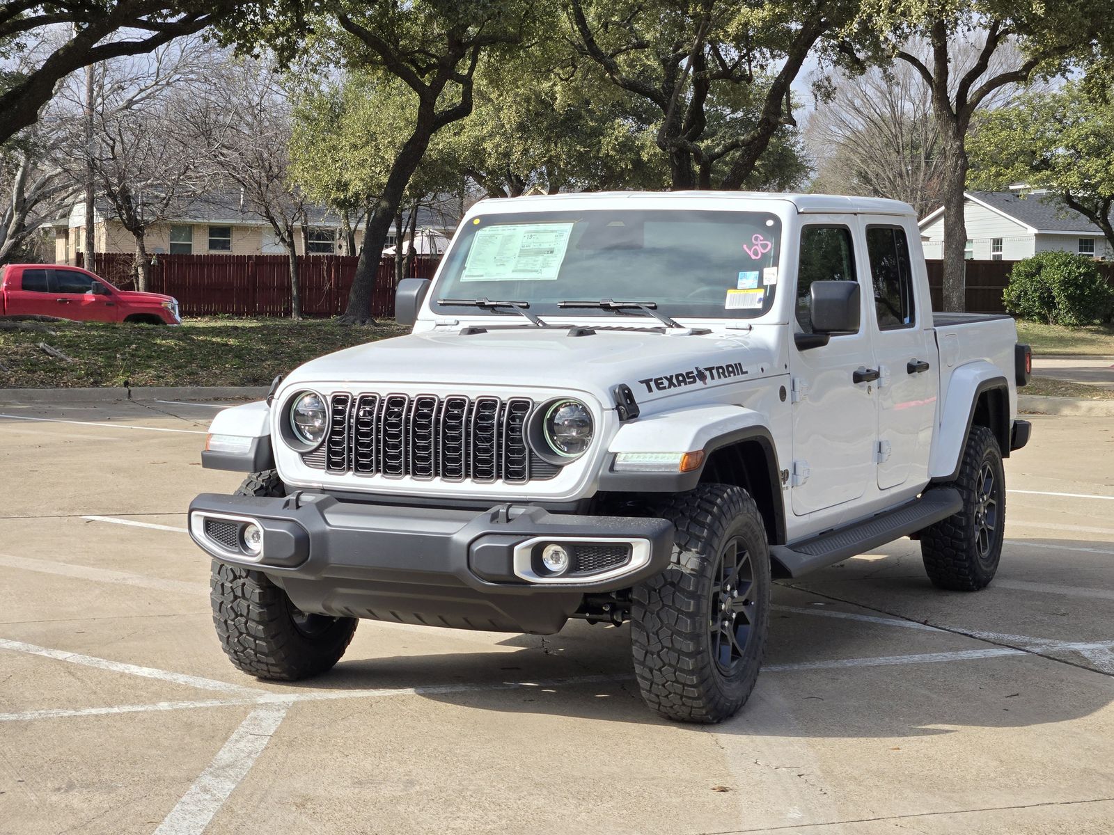 New 2026 Bright White Jeep TEXAS TRAIL 4X4 image 2