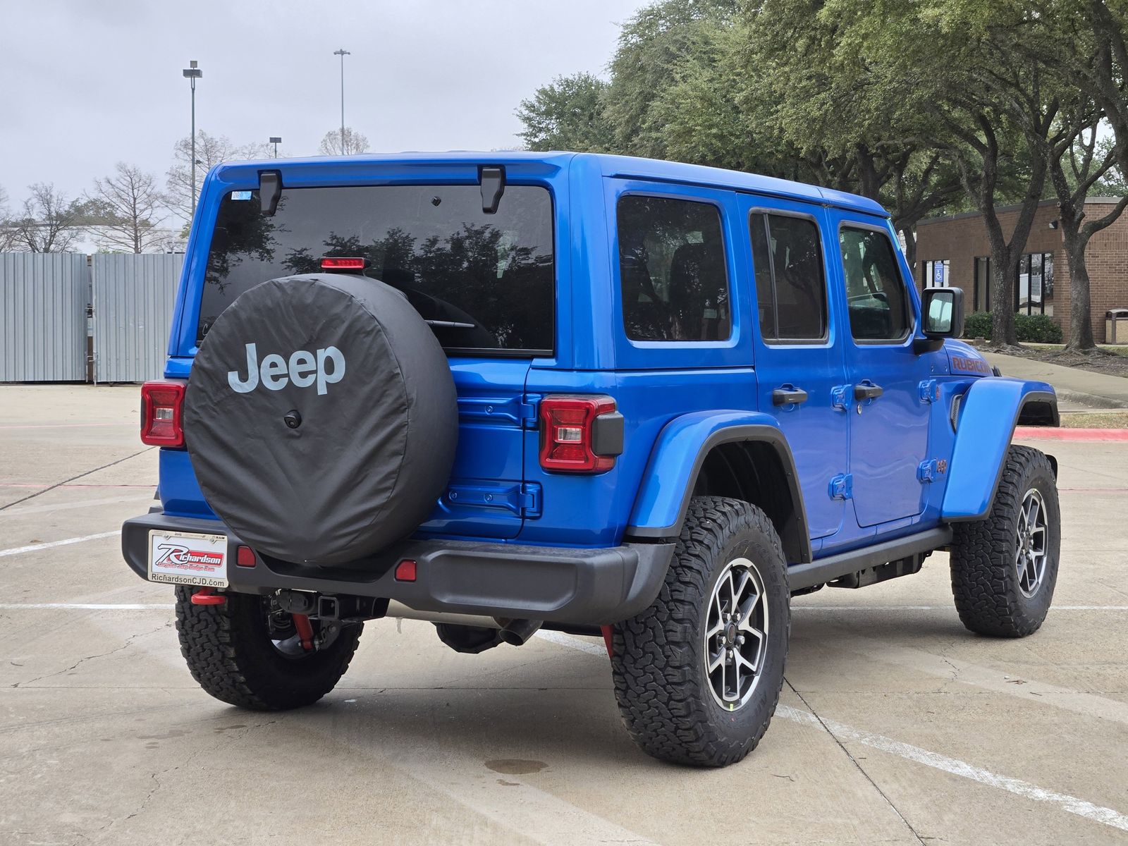 New 2026 Hydro Blue Pearlcoat Jeep 4-DOOR RUBICON image 7