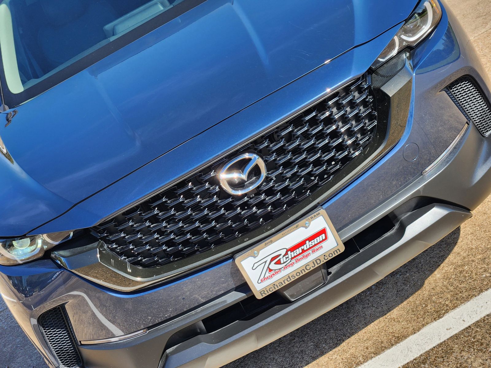 Used 2025 Ingot Blue Mazda Premium Plus Package image 14