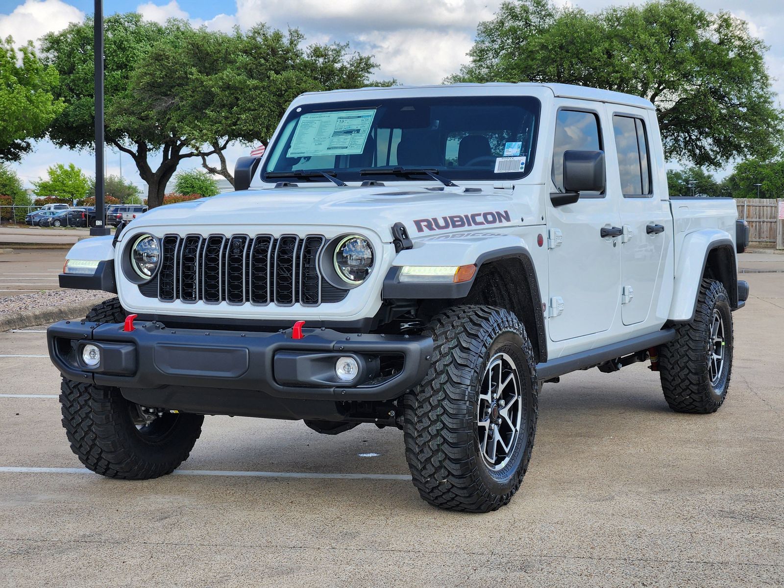 New 2026 Bright White Jeep RUBICON X 4X4 image 2