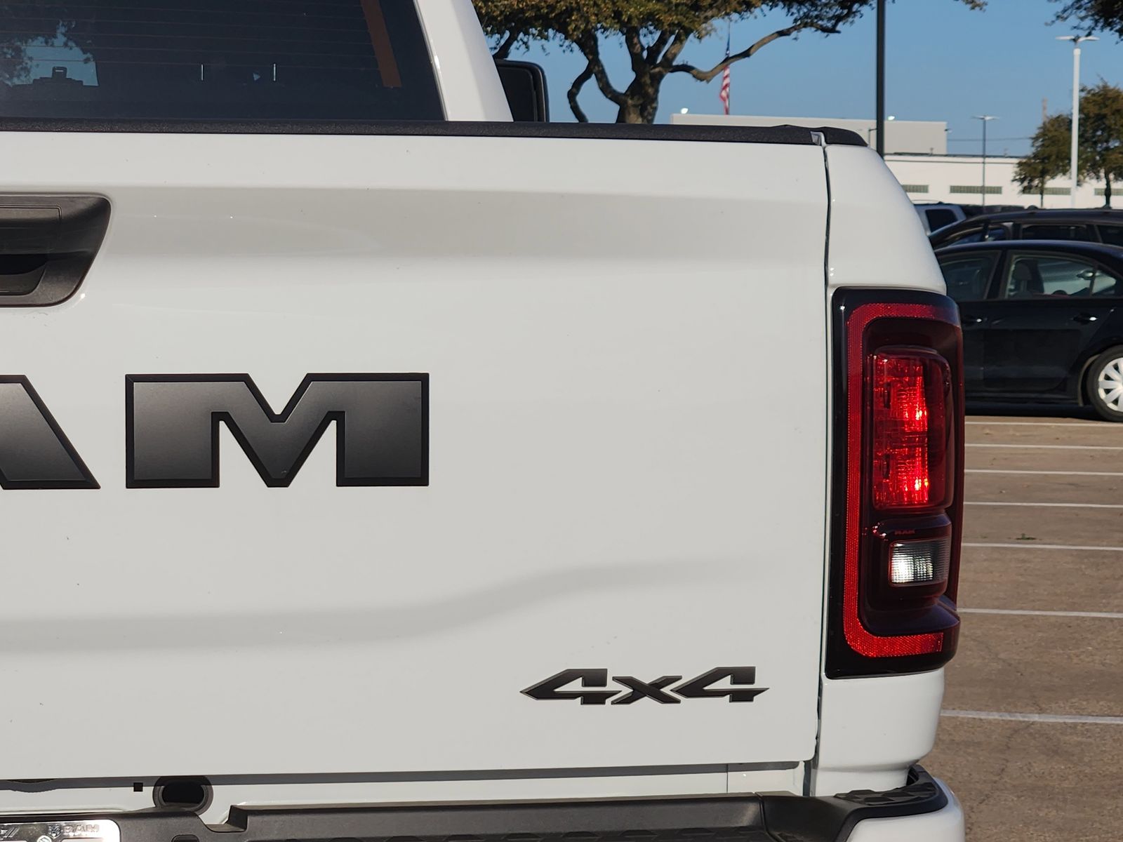 New 2025 Bright White Ram BIG HORN CREW CAB 4X4 6