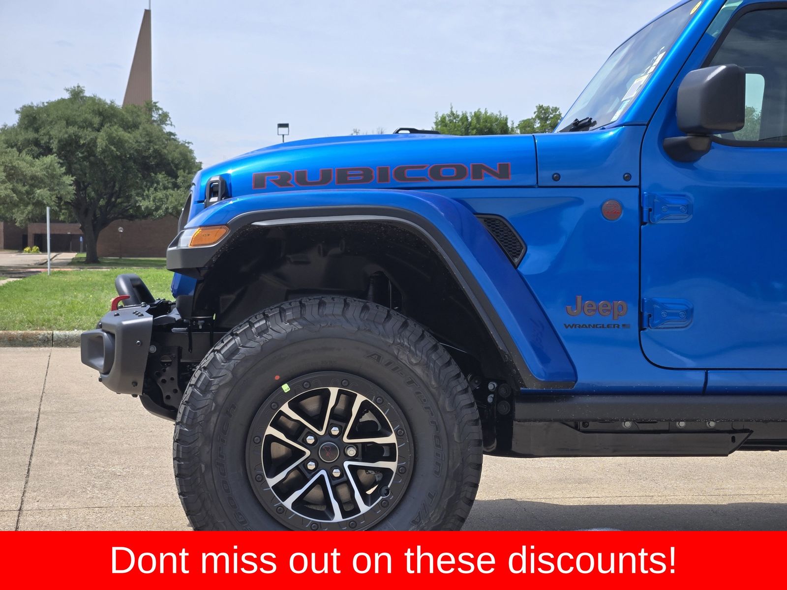 New 2026 Hydro Blue Pearlcoat Jeep 4-DOOR RUBICON X image 11