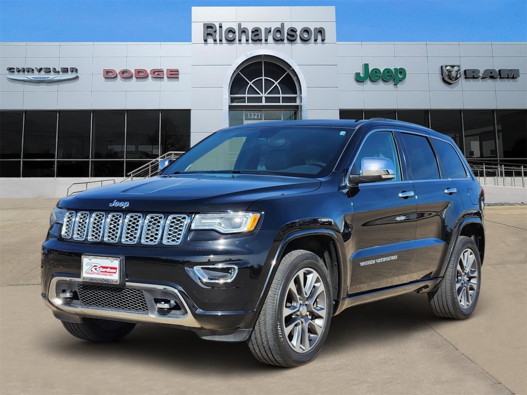 Used 2018 Jeep Grand Cherokee Overland 4x4 SUV