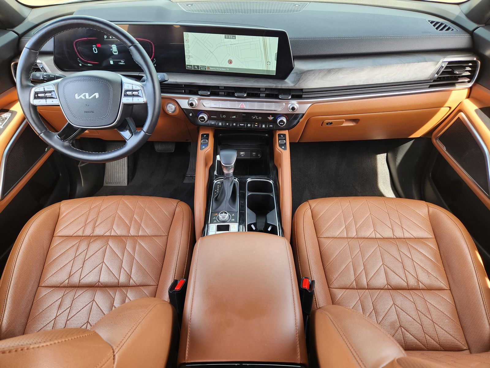 Used 2025 Glacial White Pearl Kia EX image 37