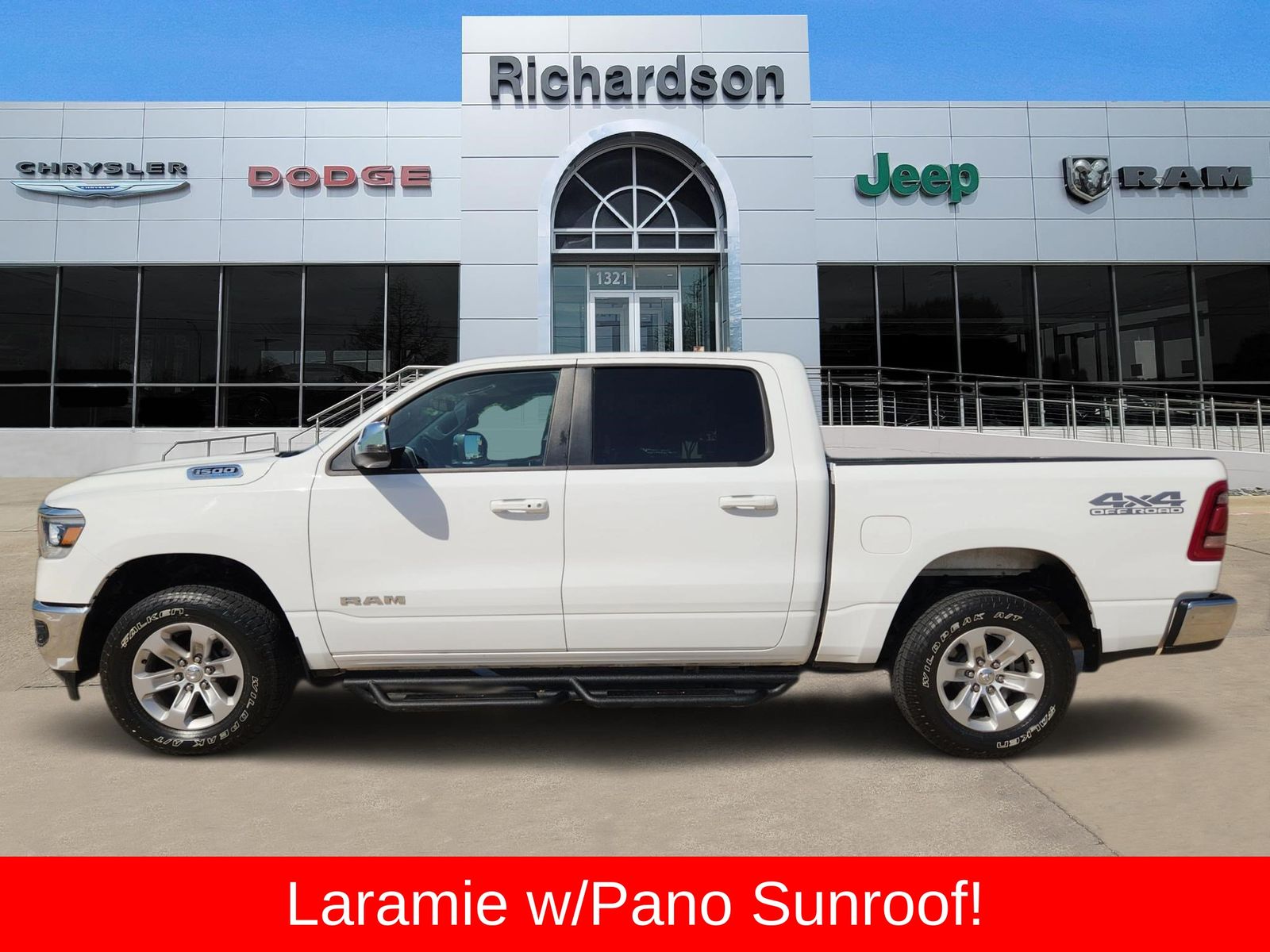 Used 2023 Bright White Ram Laramie image 3