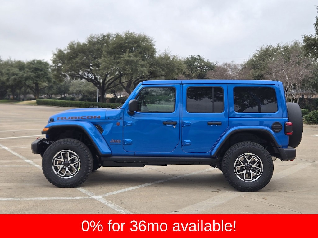 New 2026 Jeep Wrangler 4-DOOR RUBICON Sport Utility