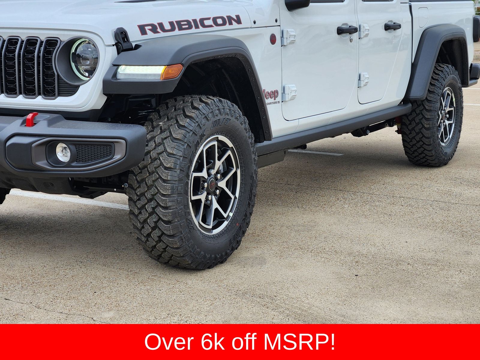 New 2026 Bright White Jeep RUBICON 4X4 image 12