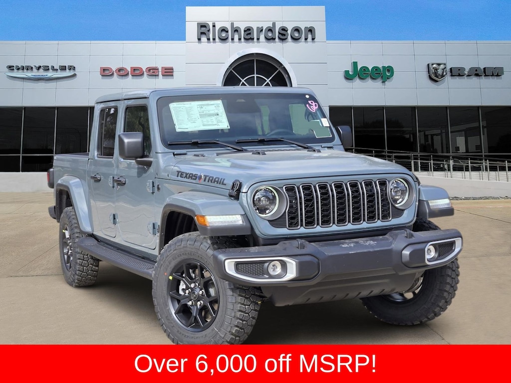 New 2026 Jeep Gladiator TEXAS TRAIL 4X4 Pickup