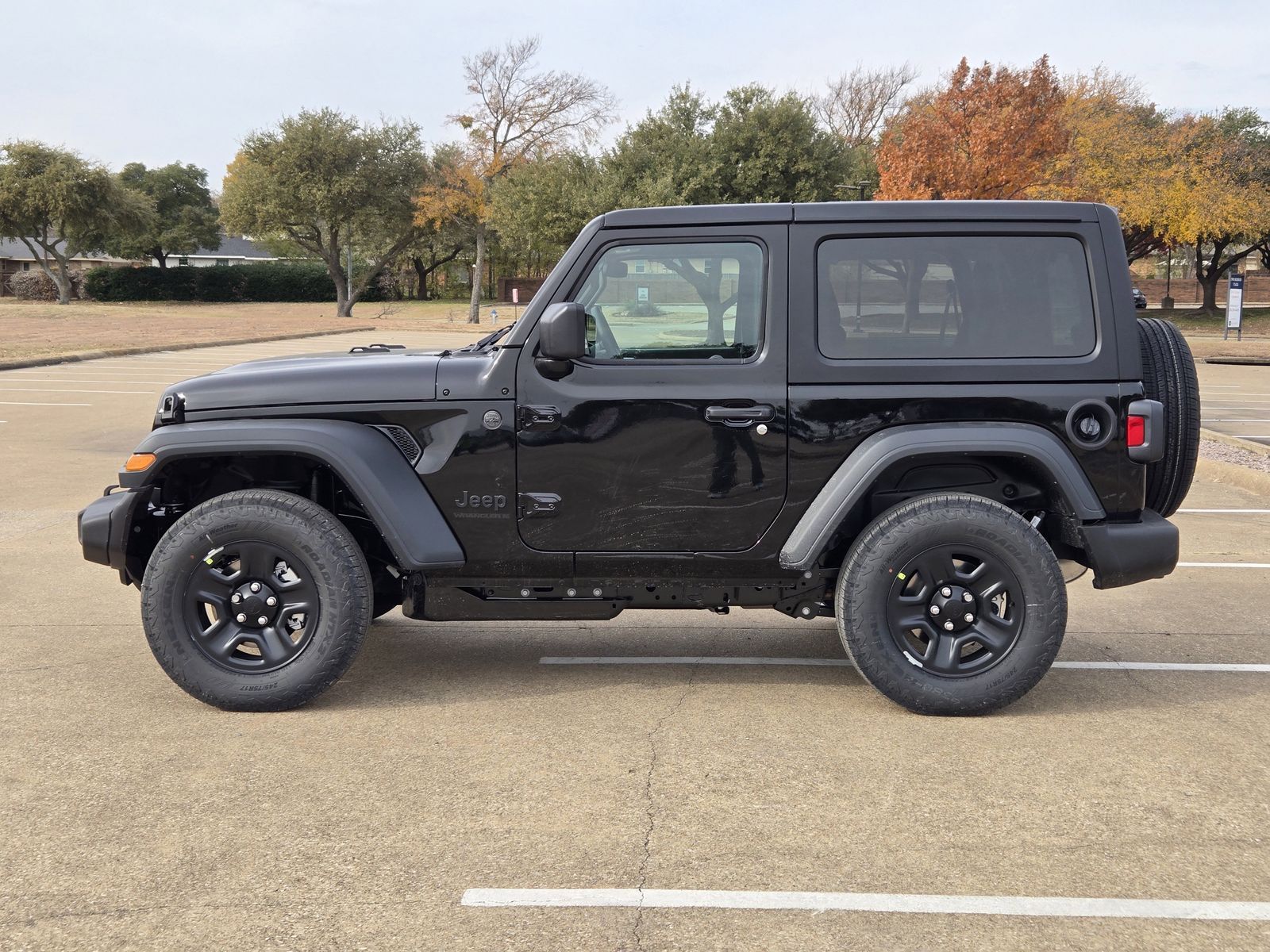 New 2026 Black Jeep 2-DOOR SPORT image 3