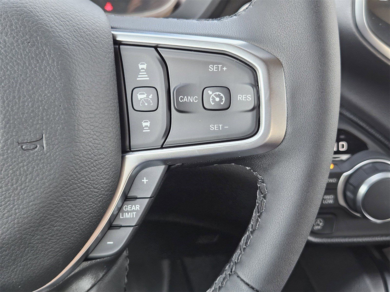 New 2026 Diamond Black Crystal Pearlcoat Ram LONE STAR CREW CAB 4X4 5