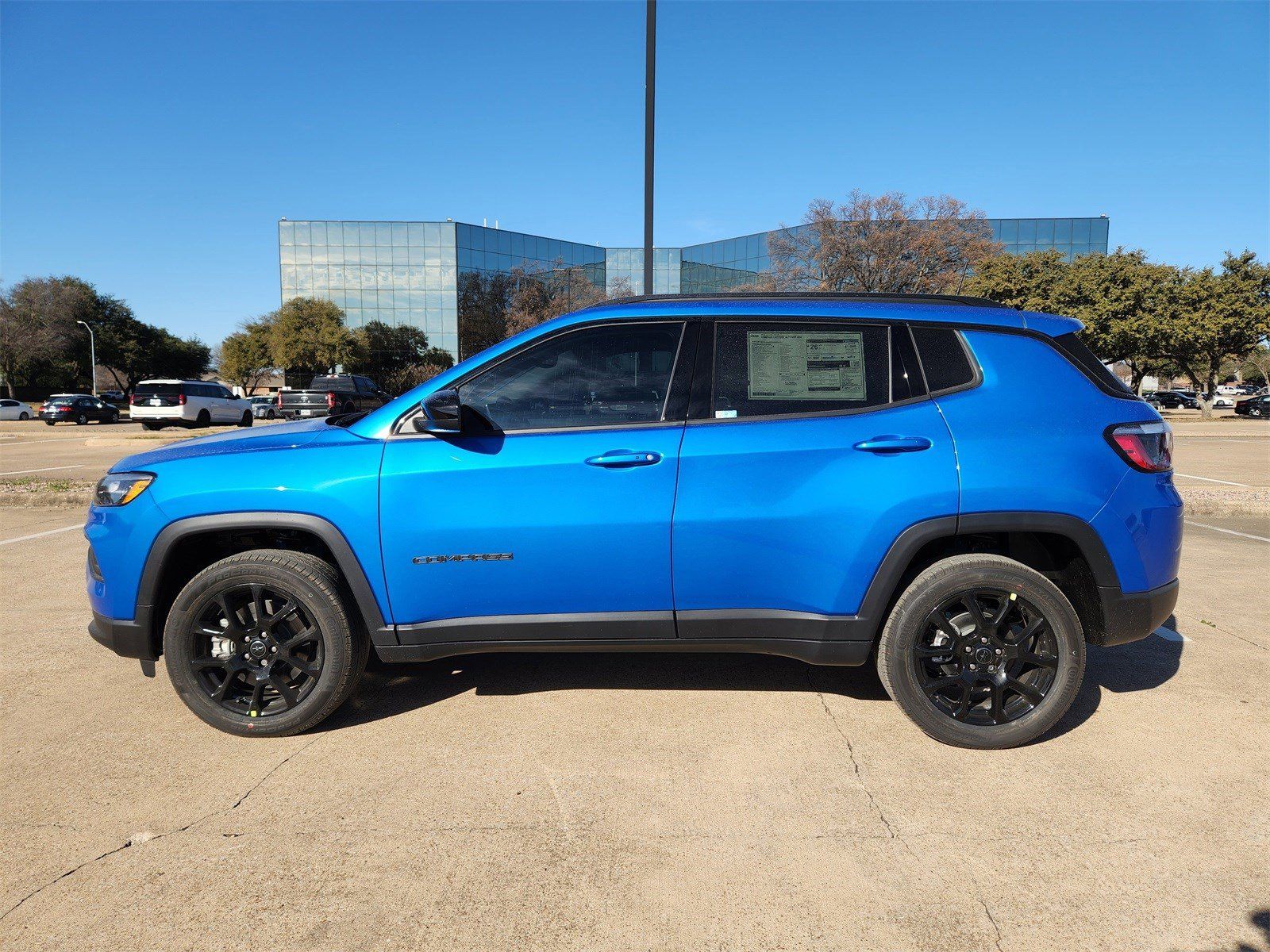 New 2026 Hydro Blue Pearlcoat Jeep LATITUDE ALTITUDE 4X4 image 3