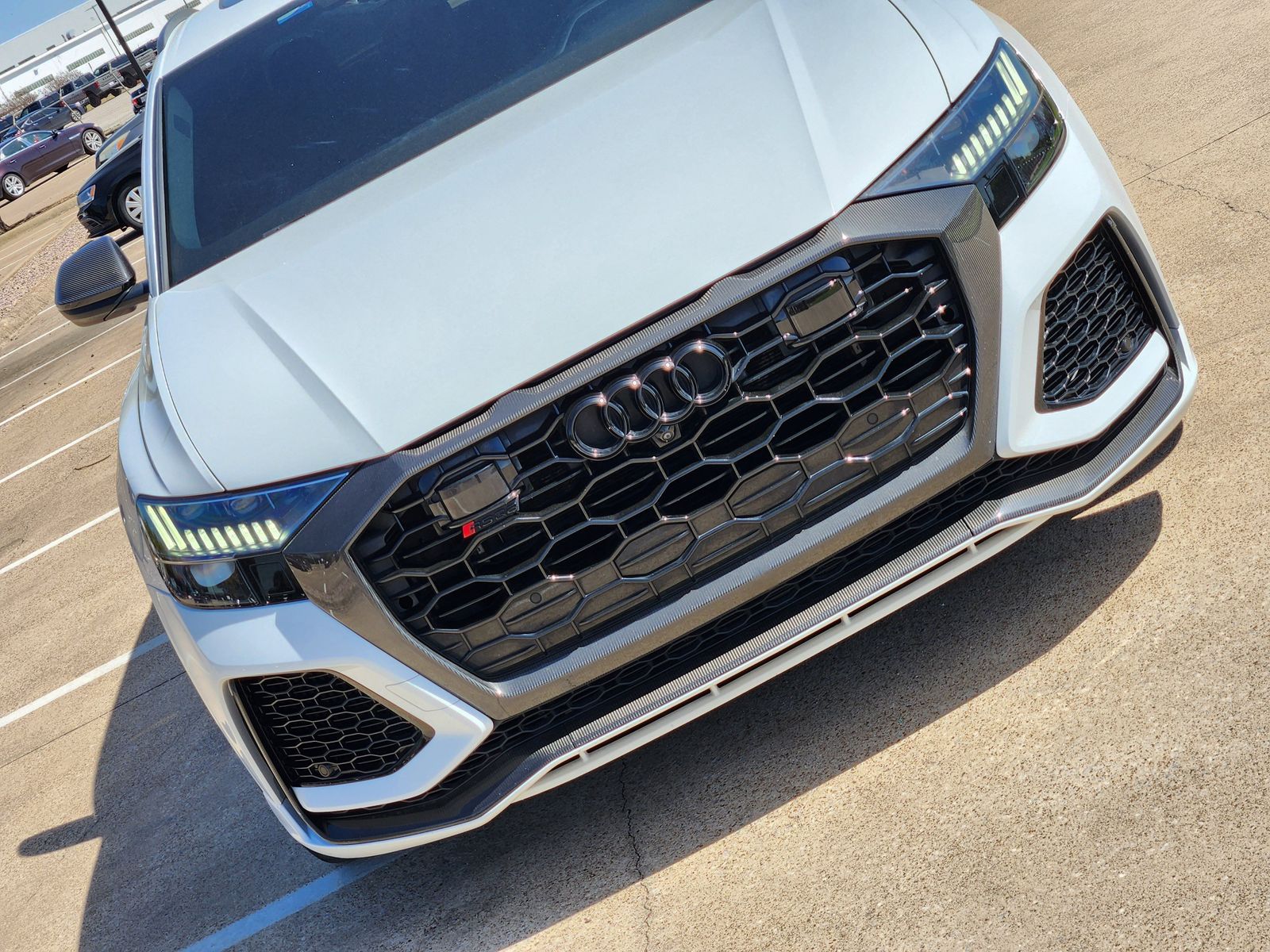 Used 2023 Glacier White Audi 4.0T image 14