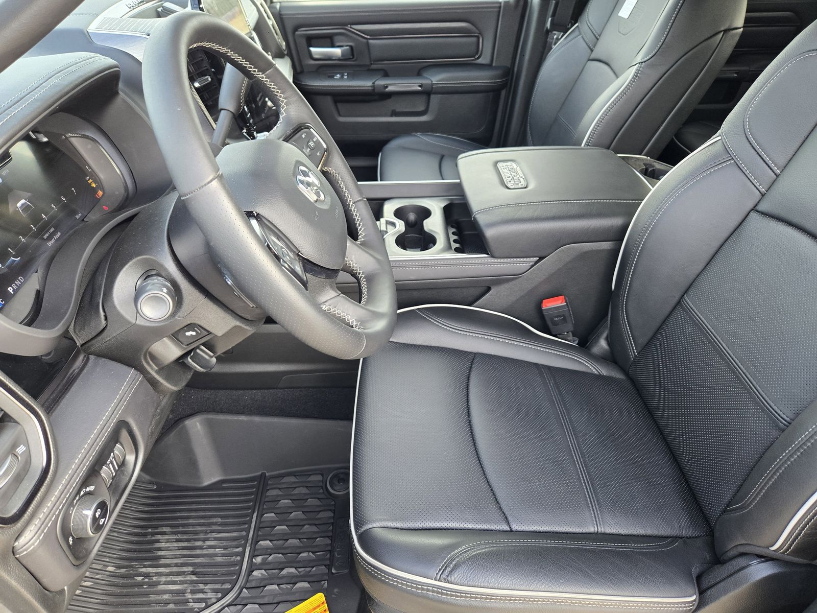 New 2025 Bright White Ram POWER WAGON CREW CAB 4X4 6