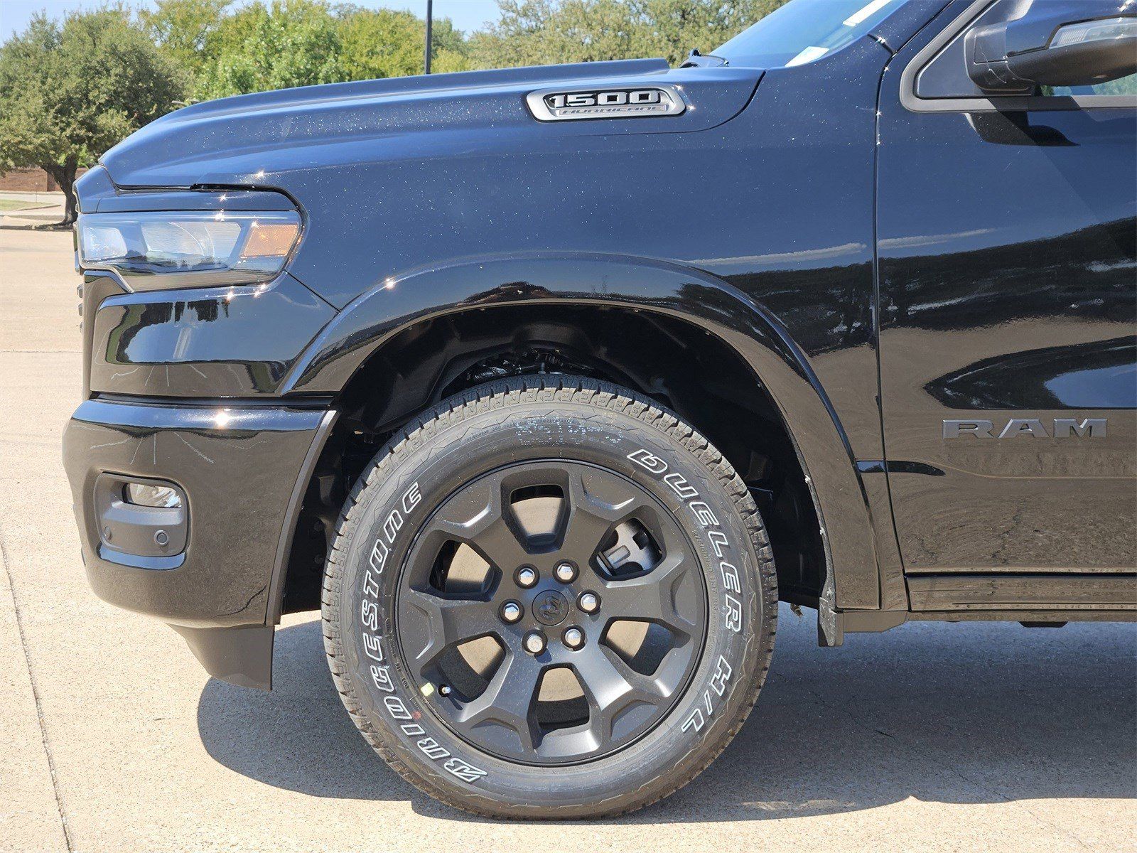 New 2026 Diamond Black Crystal Pearlcoat Ram LONE STAR CREW CAB 4X4 5