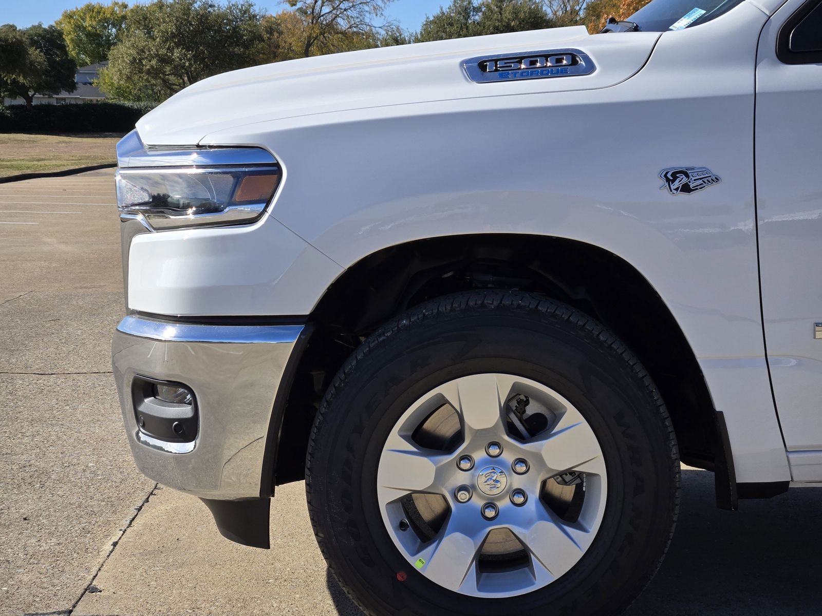 New 2026 Bright White Ram LONE STAR CREW CAB 4X4 5