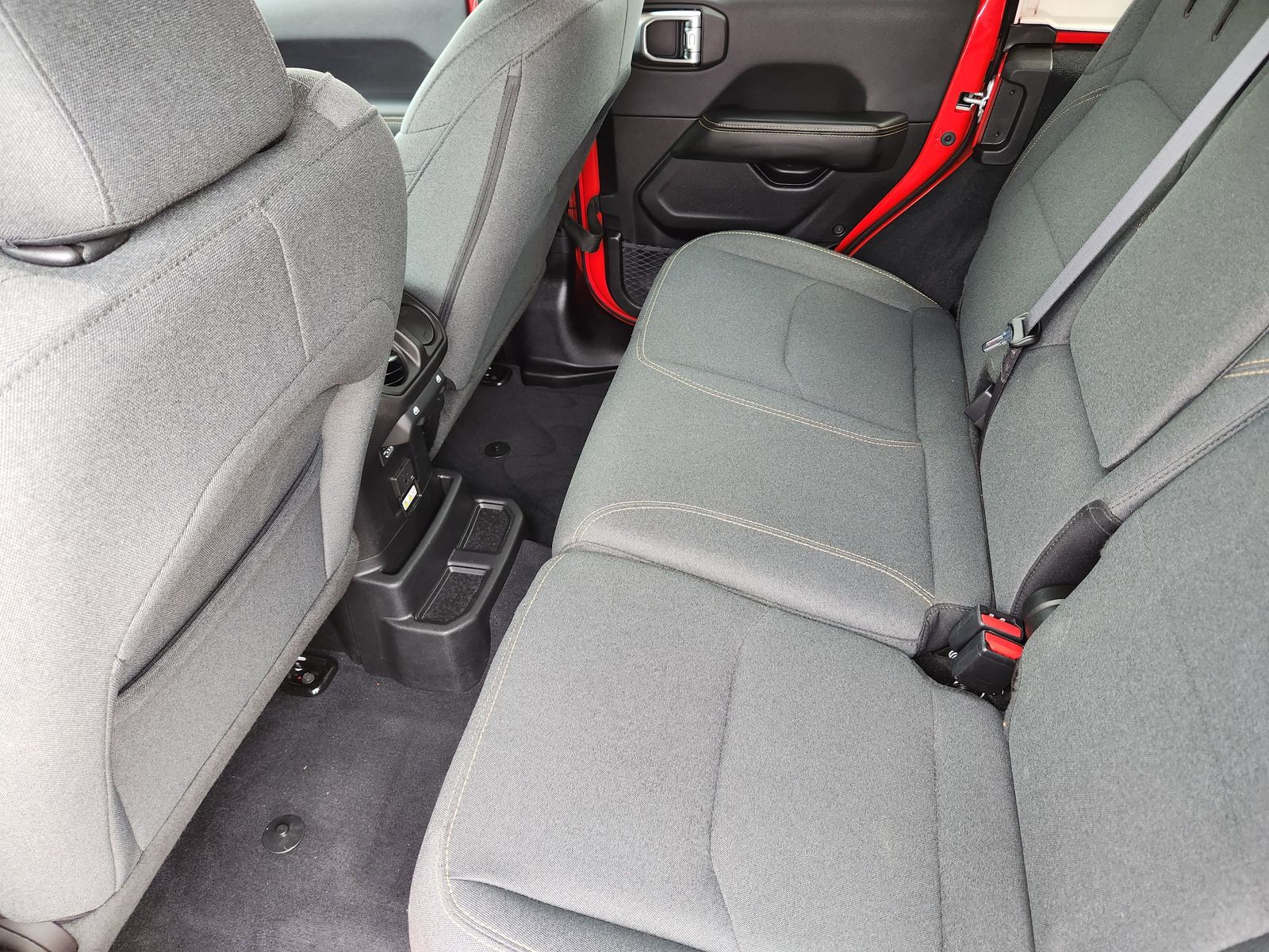 Certified Used 2025 Firecracker Red Jeep Sahara image 39