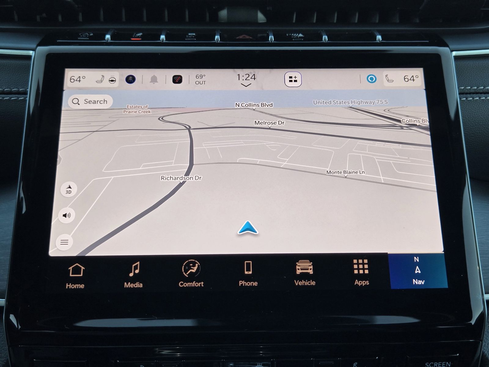 New 2025 Diamond Black Crystal Pearlcoat Jeep L LIMITED 4X4 image 17