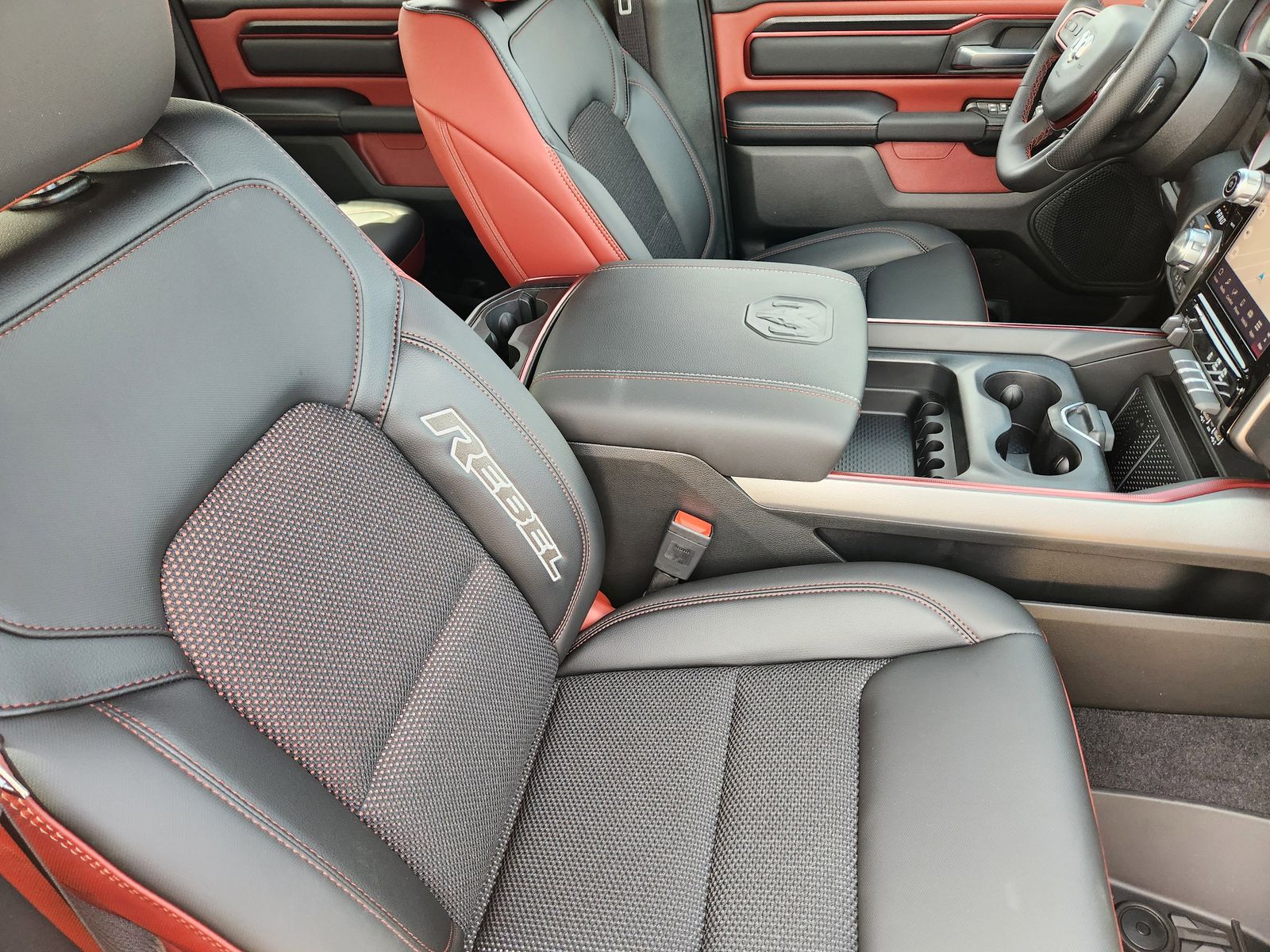 New 2026 Bright White Ram REBEL CREW CAB 4X4 5