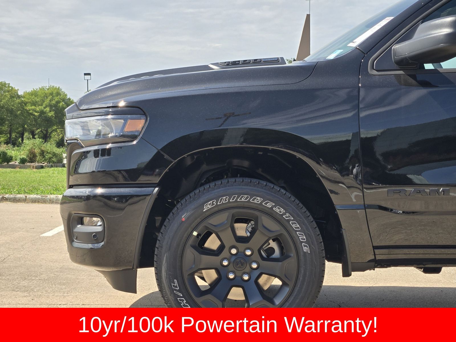 New 2026 Diamond Black Crystal Pearlcoat Ram EXPRESS QUAD CAB 4X4 6