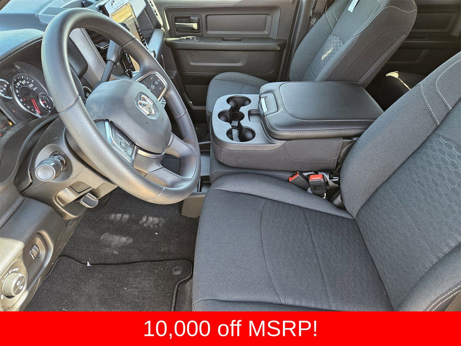 New 2026 Ceramic Gray Ram TRADESMAN CREW CAB 4X4 6