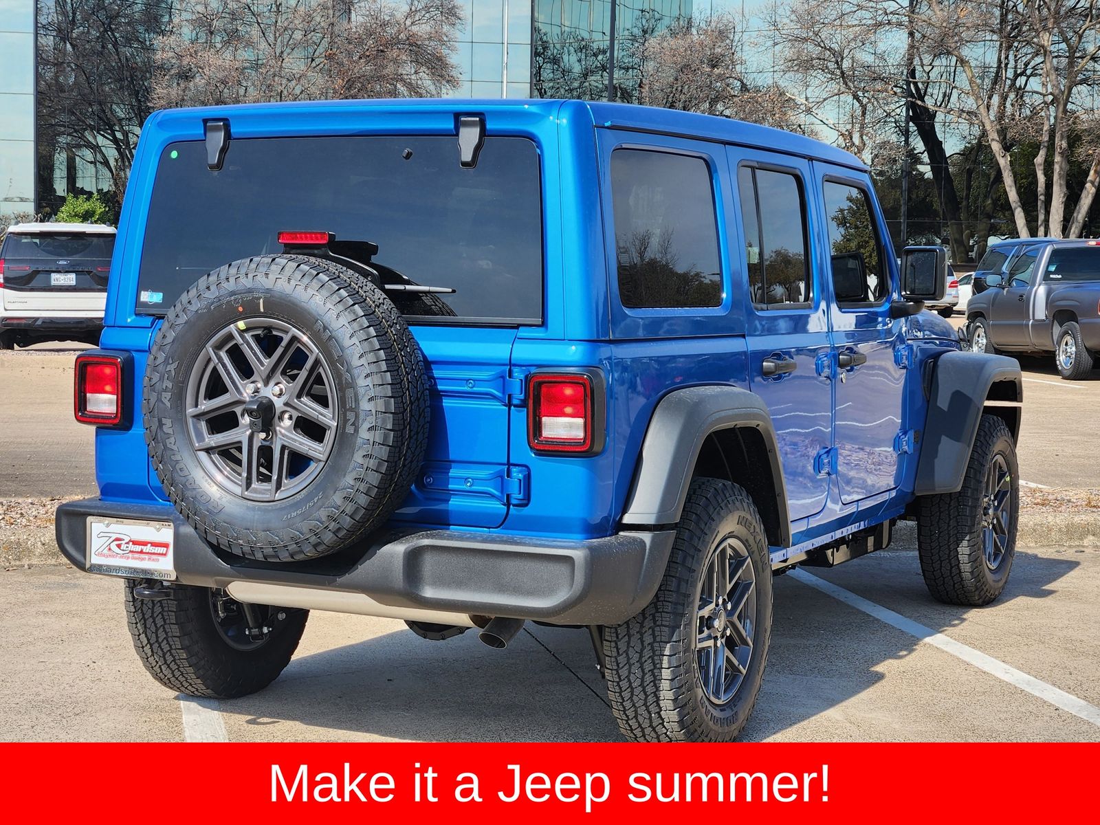 New 2026 Hydro Blue Pearlcoat Jeep 4-DOOR SPORT S image 6