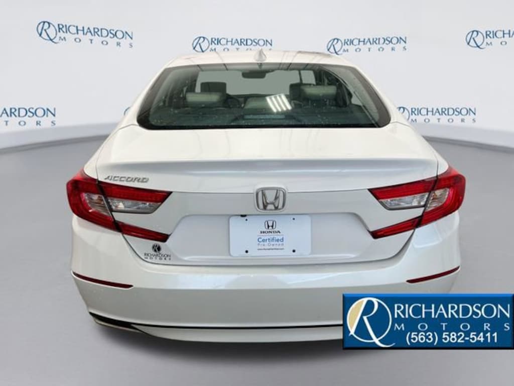 Certified 2018 Honda Accord EX-L Sedan