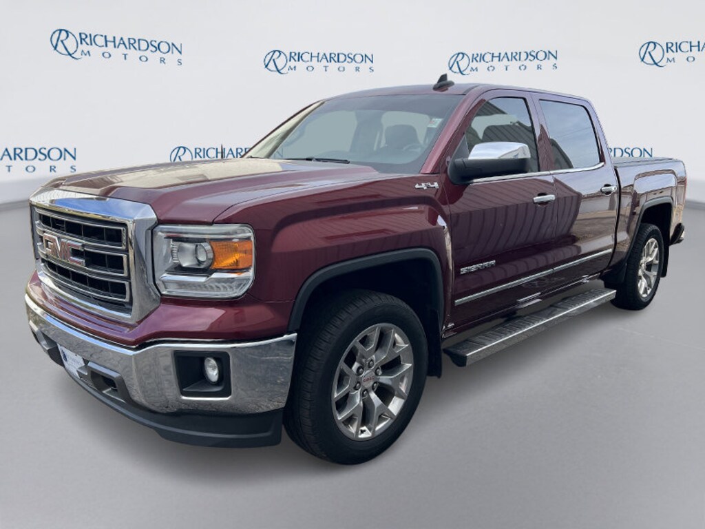 Used 2015 GMC Sierra 1500 SLT Crew Cab Value Package Truck Crew Cab