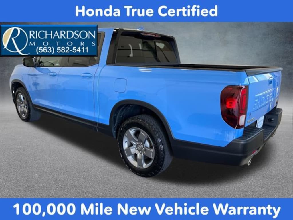 Certified 2025 Honda Ridgeline TrailSport Truck Crew Cab