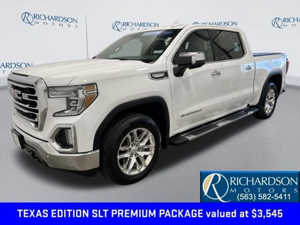 Certified 2021 GMC Sierra 1500 SLT Truck Crew Cab