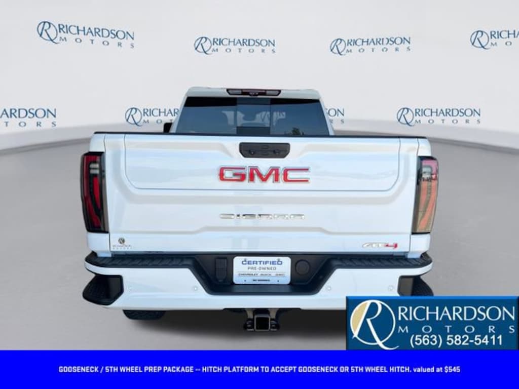 Certified 2024 GMC Sierra 2500 HD AT4 Truck Crew Cab