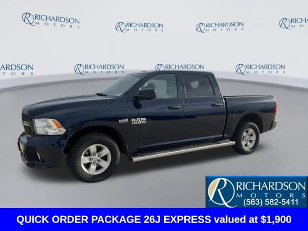 Used 2017 Ram 1500 Express Truck Crew Cab