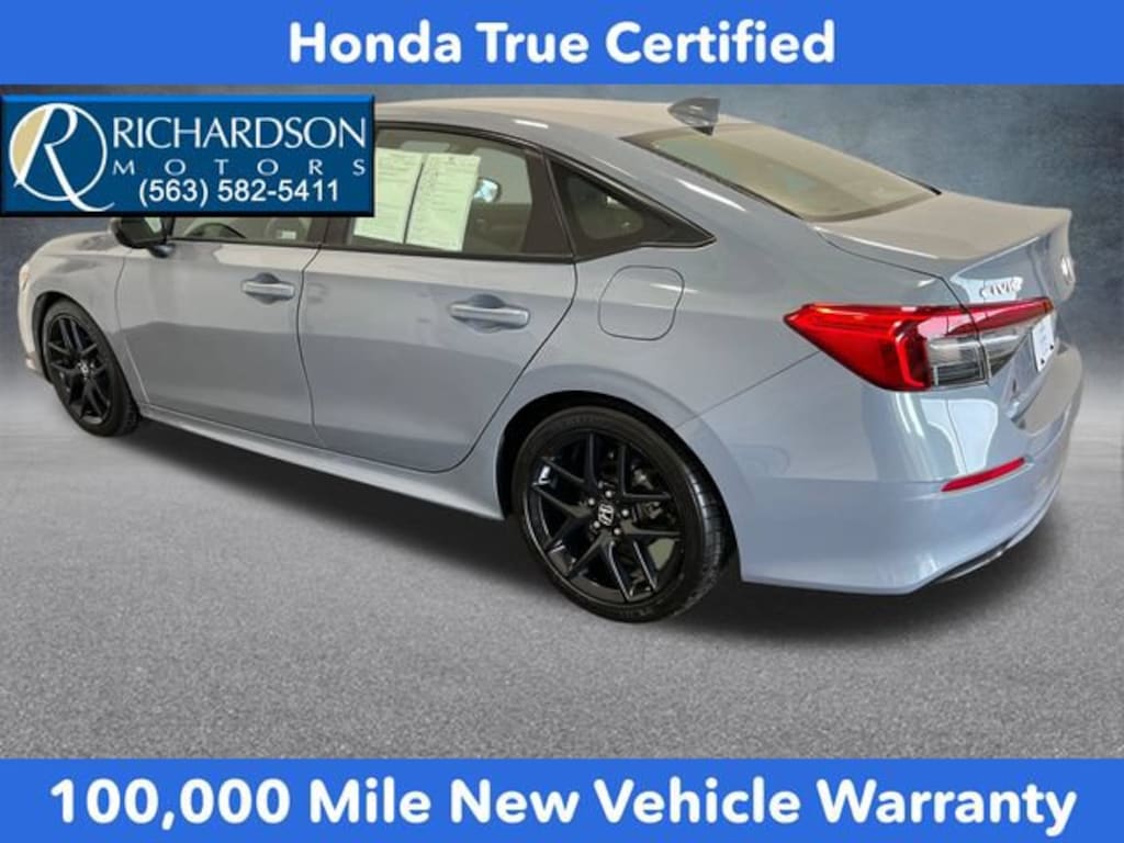 Certified 2024 Honda Civic Sport Sedan