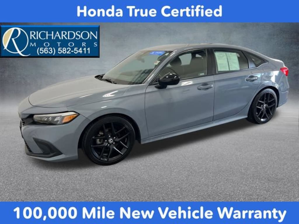 Certified 2024 Honda Civic Sport Sedan