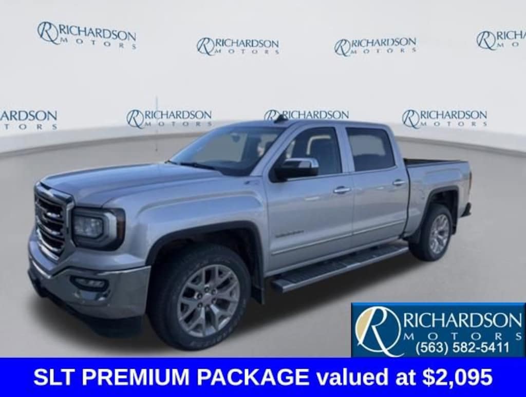 Used 2016 GMC Sierra 1500 SLT Truck Crew Cab