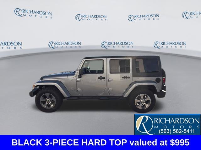 Used 2017 Jeep Wrangler JK Unlimited Sahara 4x4 SUV